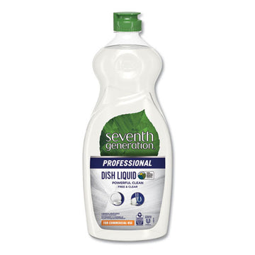 Seventh Generation® Professional Dishwashing Liquid, Free And Clear, 25 Oz Bottle, 12-carton freeshipping - TVN Wholesale
